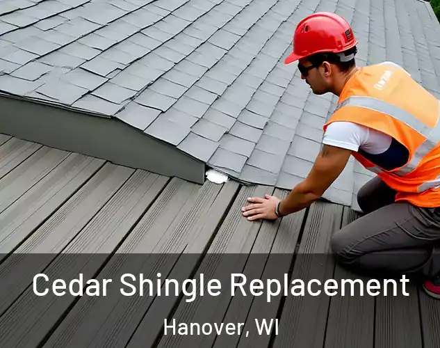  Cedar Shingle Replacement Hanover, WI