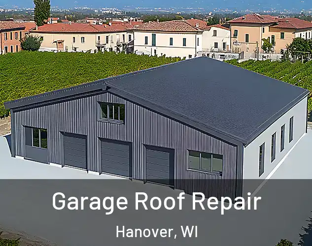  Garage Roof Repair Hanover, WI