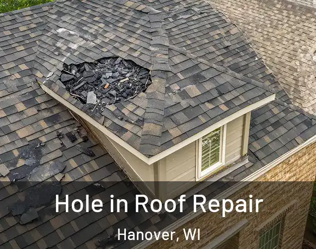  Hole in Roof Repair Hanover, WI