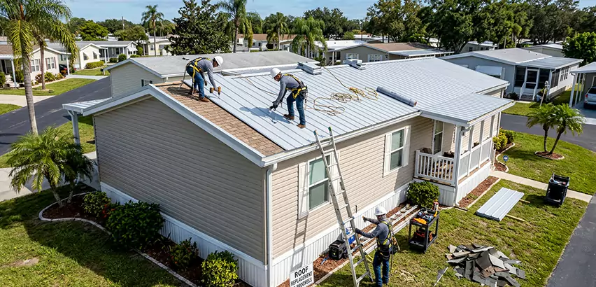 Mobile Home Metal Roof Replacement in Hanover