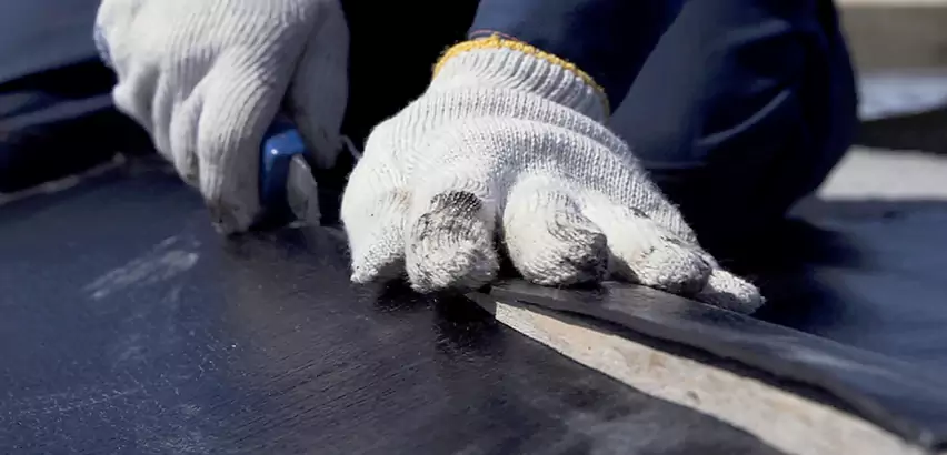 Rubber Roof Seam Repair in Hanover