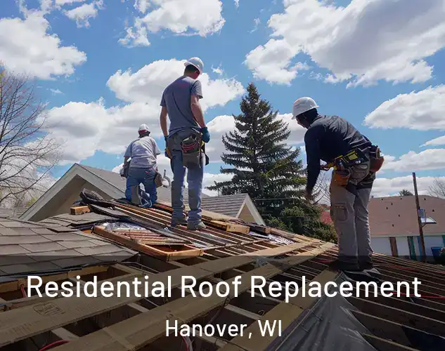  Residential Roof Replacement Hanover, WI