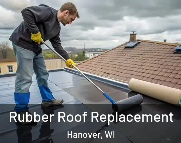  Rubber Roof Replacement Hanover, WI